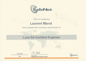 LunsaSA Certified Engineer